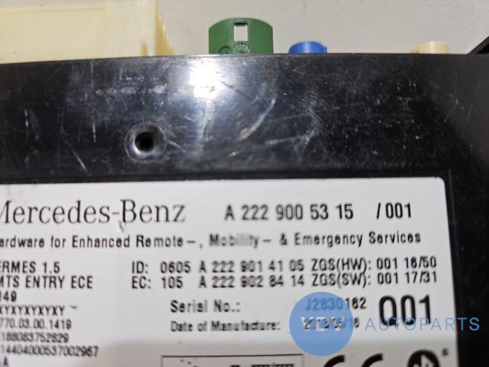 Module d'urgence Mercedes C-Klasse