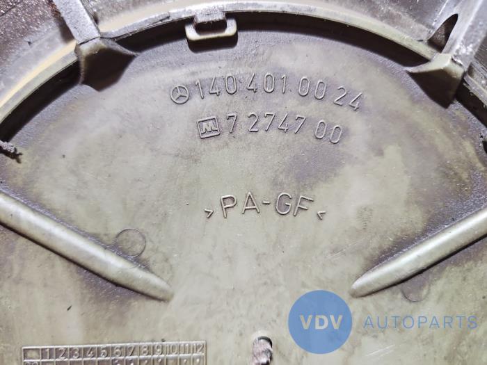 Wheel cover (spare) Mercedes S-Klasse