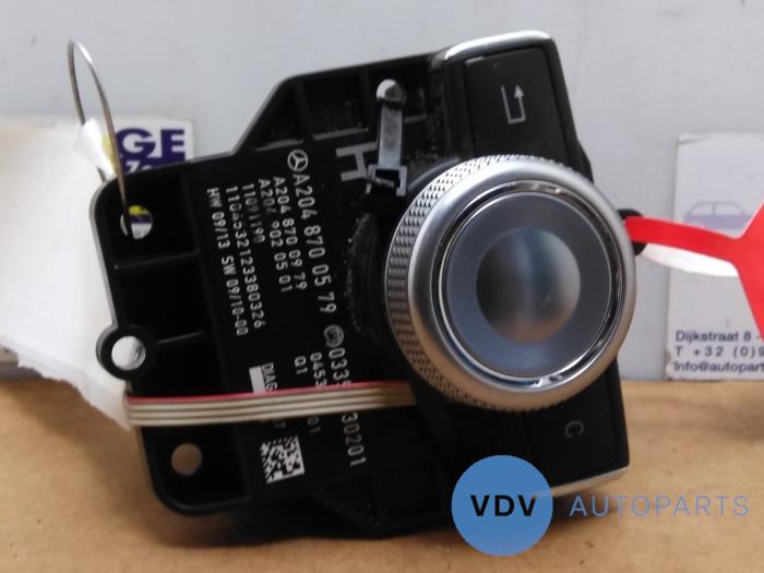 Bediening boordcomputer Mercedes C-Klasse