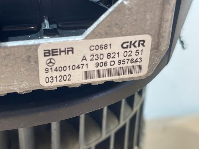 Heizung Belüftungsmotor Mercedes E-Klasse