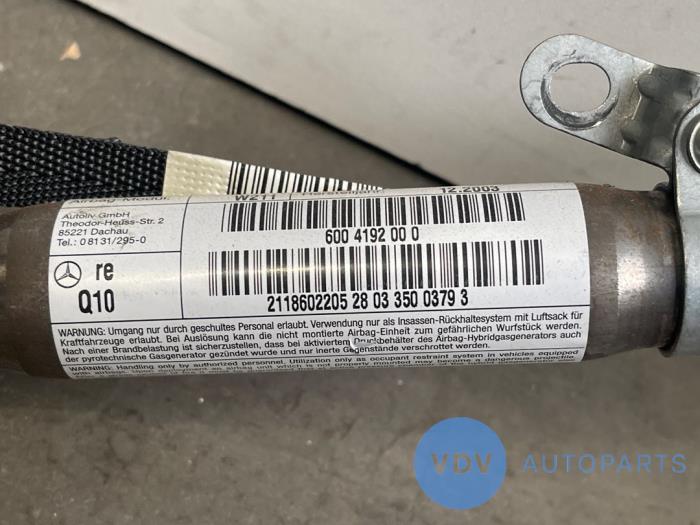 Airbag hemel rechts Mercedes E-Klasse