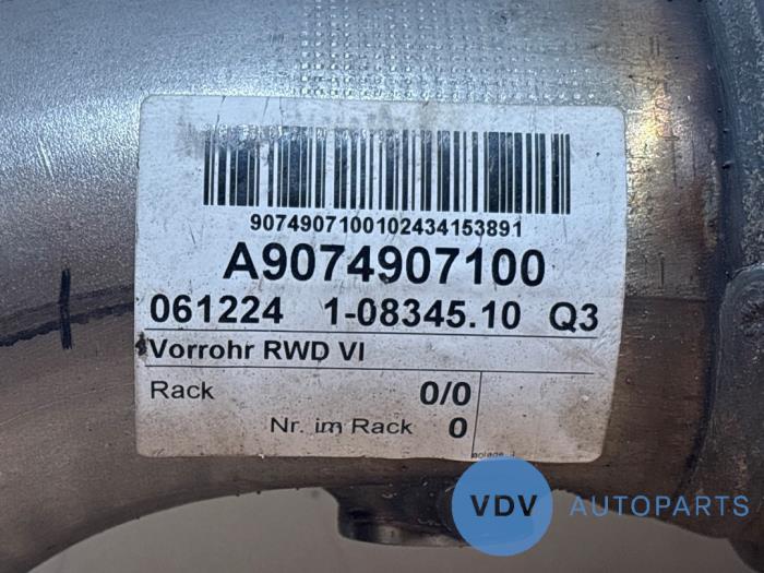 Gietki element ukladu wydechowego Mercedes Sprinter