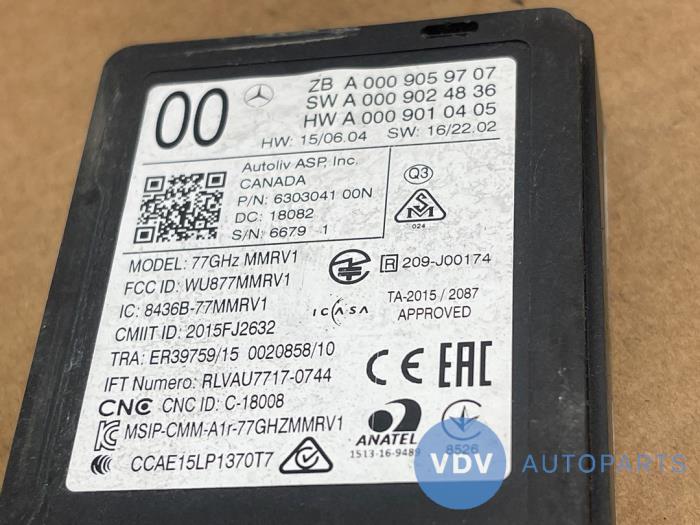 Capteur radar Mercedes CLS-Klasse