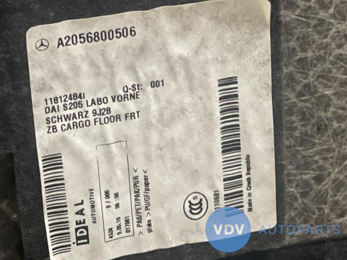 Boot mat Mercedes C-Klasse