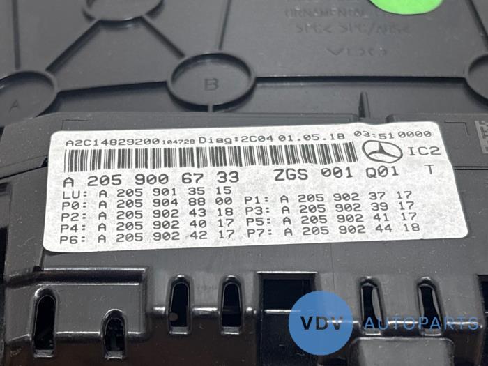 Odometer KM Mercedes C-Klasse