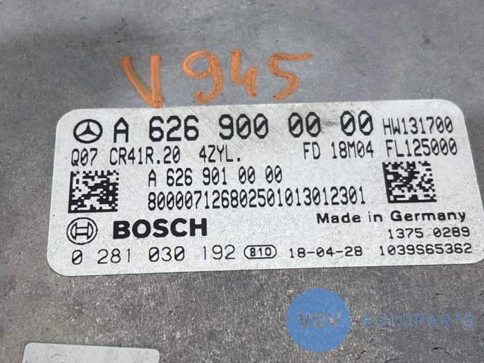 Ignition lock + computer Mercedes C-Klasse