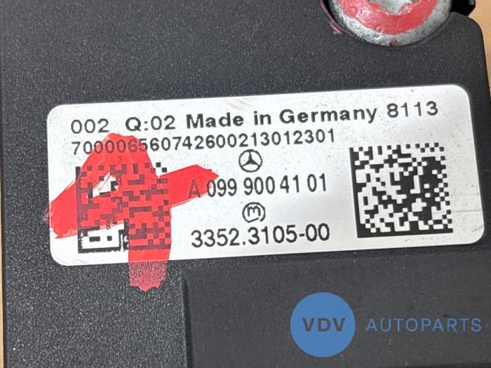 Ignition lock + computer Mercedes C-Klasse