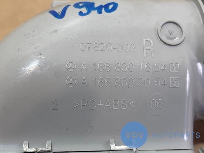 Grille aération tableau de bord Mercedes GL-KLASSE