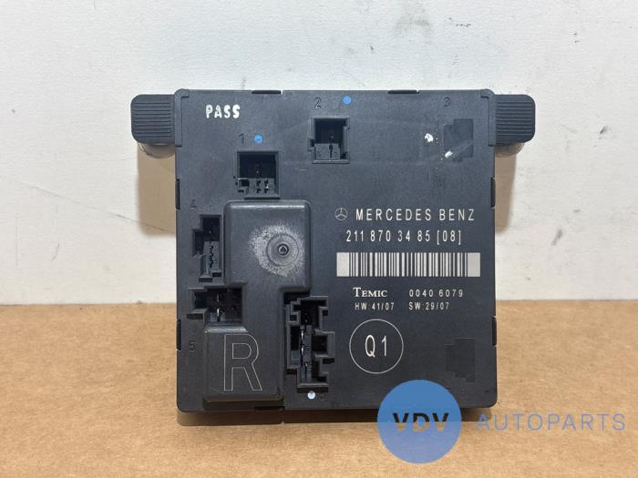 Central door locking module Mercedes E-Klasse