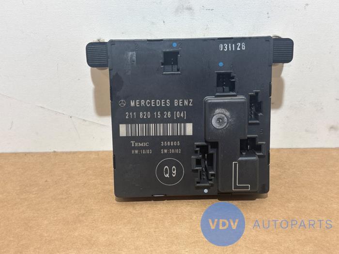 Central door locking module Mercedes E-Klasse