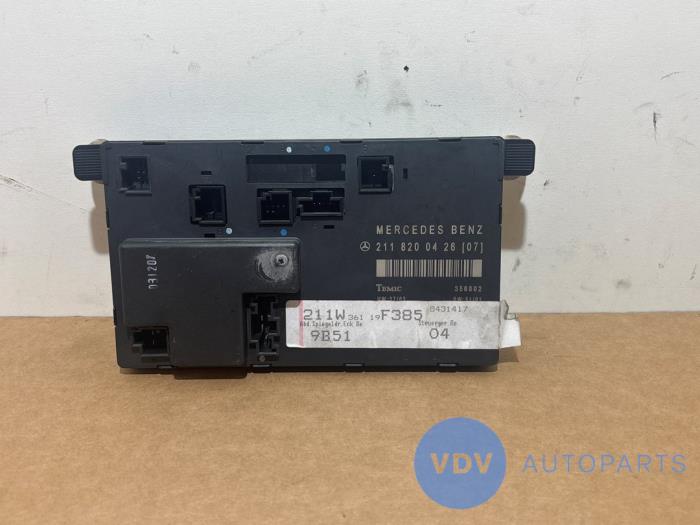 Central door locking module Mercedes E-Klasse