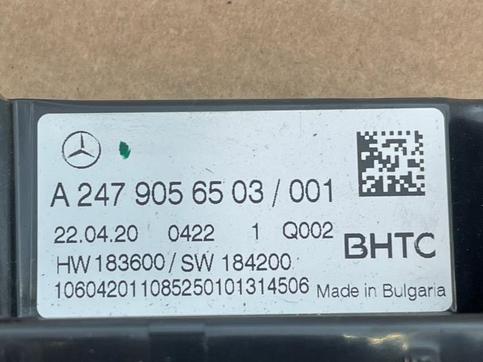 Panneau de commandes chauffage Mercedes CLA