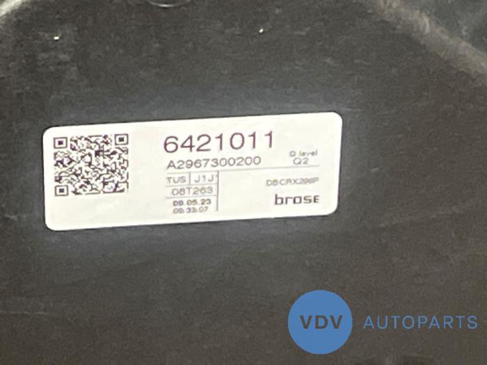 Rear door window mechanism 4-door, right Mercedes EQS