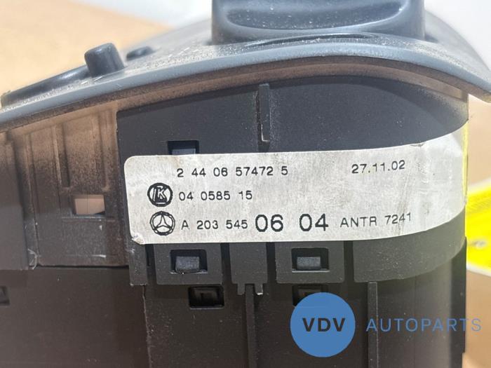 Licht Schakelaar Mercedes C-Klasse