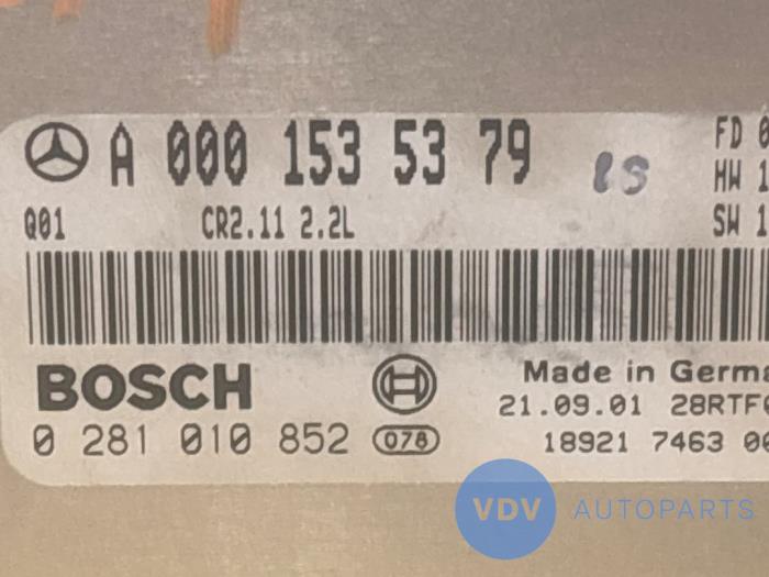 Engine management computer Mercedes C-Klasse