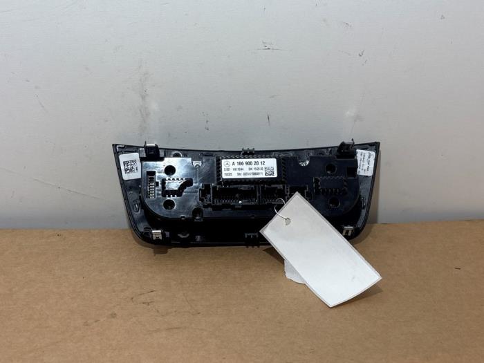 Panneau de commandes chauffage Mercedes GLE