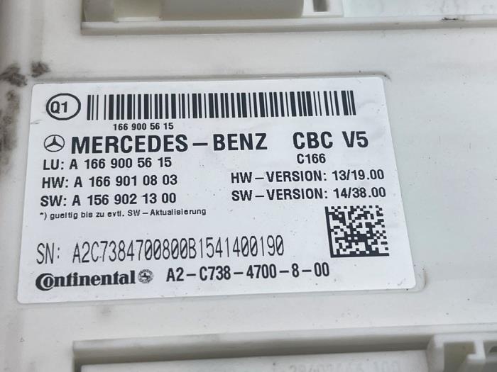 Módulo de confort Mercedes GLE