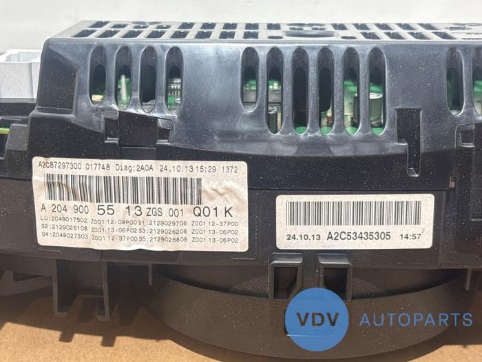 Odometer KM Mercedes C-Klasse