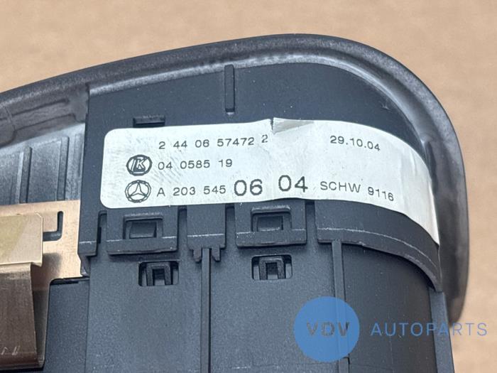 Commutateur lumière Mercedes C-Klasse