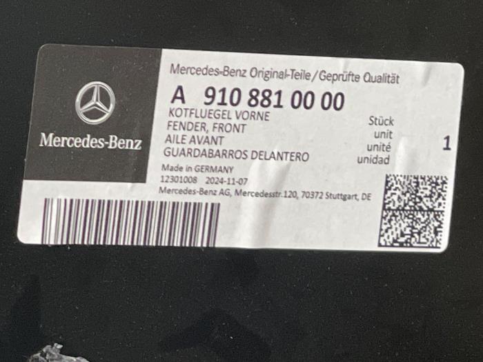 Scherm links-voor Mercedes Sprinter