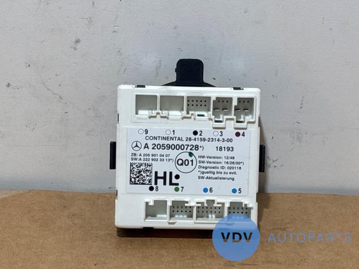 Module verrouillage central des portes Mercedes C-Klasse