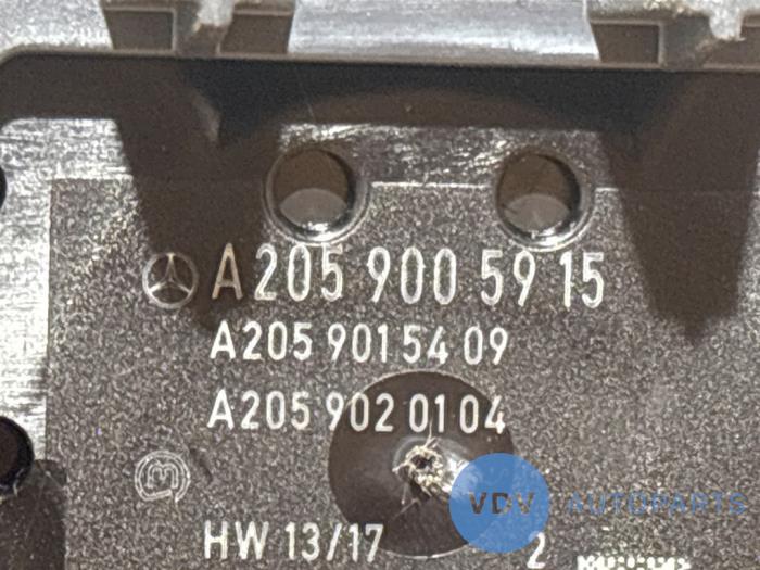 Commande ordinateur de bord Mercedes C-Klasse