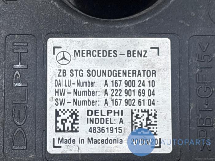 Lautsprecher Mercedes GLE