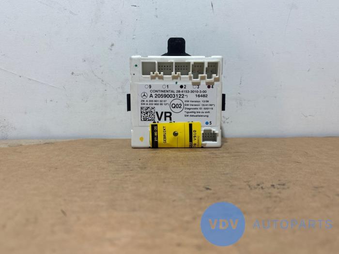 Central door locking module Mercedes C-Klasse