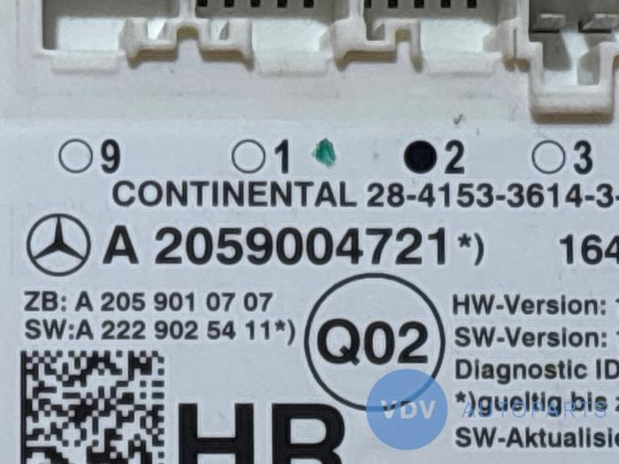 Módulo de cierre centralizado Mercedes C-Klasse