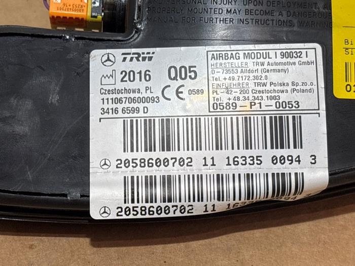 Airbag latéral Mercedes C-Klasse