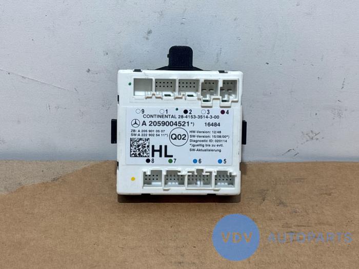 Central door locking module Mercedes C-Klasse