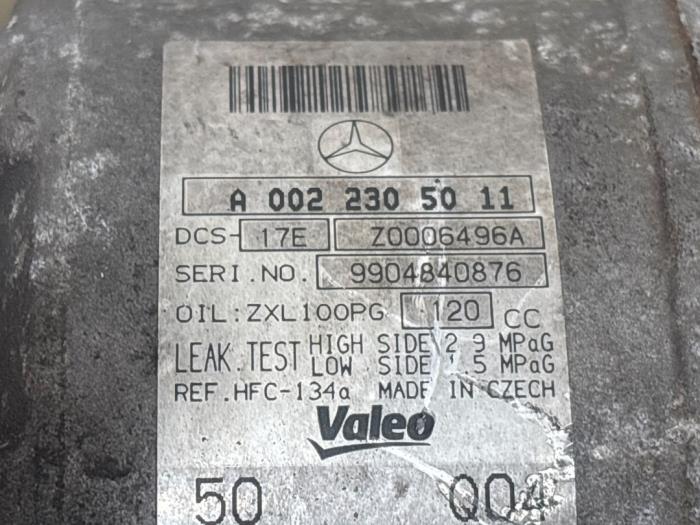 Air conditioning pump Mercedes C-Klasse