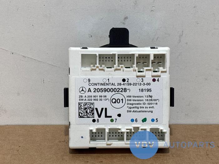 Central door locking module Mercedes C-Klasse