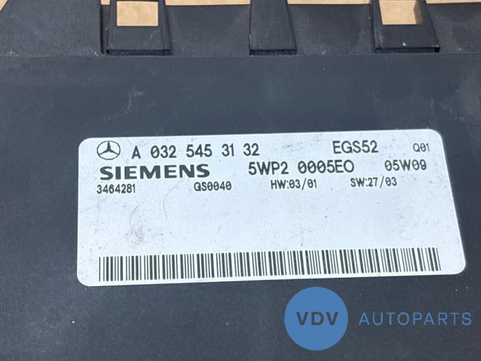 Automatic gearbox computer Mercedes SLK