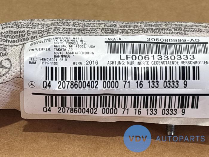 Side Airbag Mercedes E-Klasse