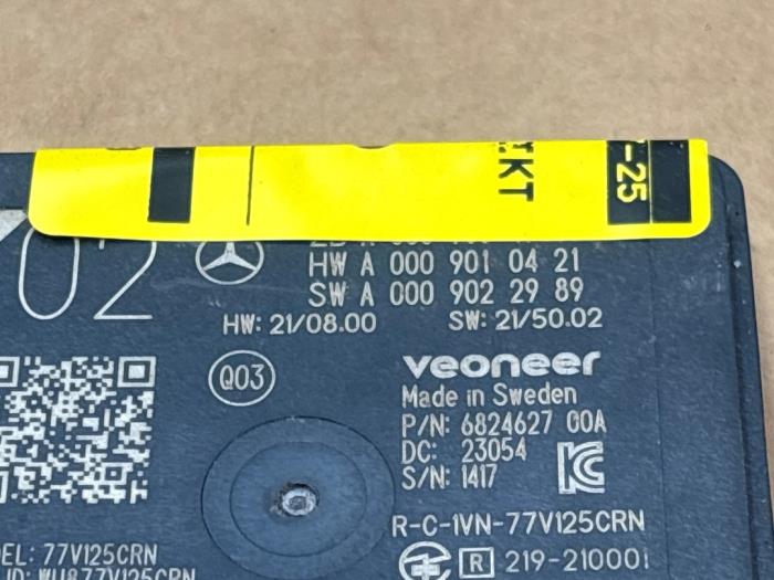 Radar sensor Mercedes EQS