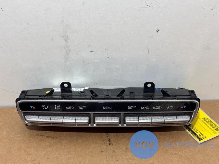 Heater control panel Mercedes E-Klasse