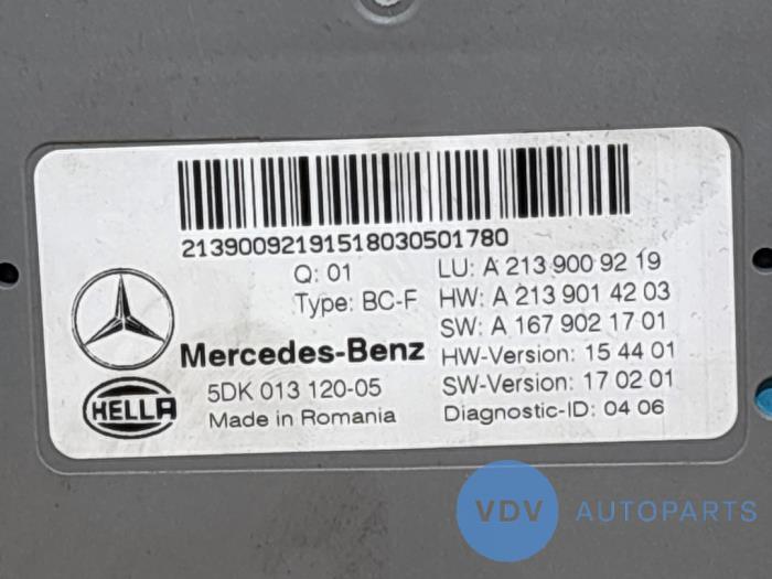 Module confort Mercedes E-Klasse
