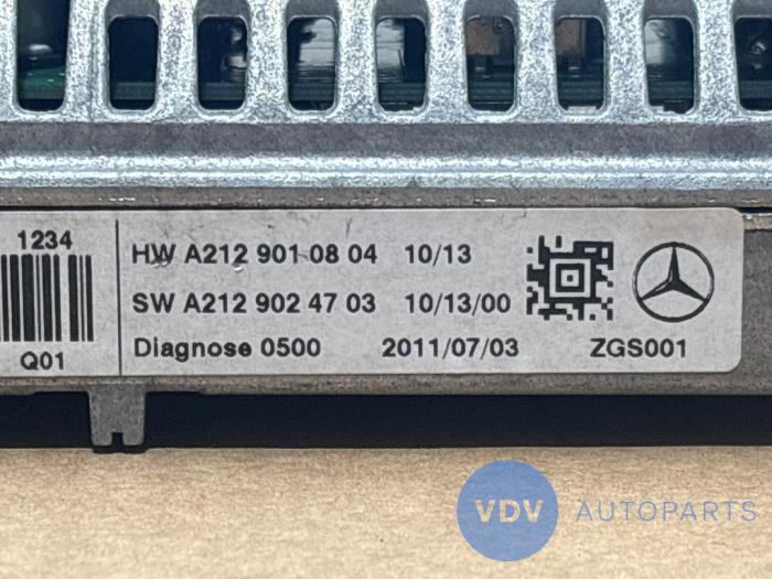 Affichage navigation Mercedes E-Klasse