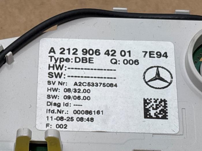 Binnenverlichting voor Mercedes E-Klasse