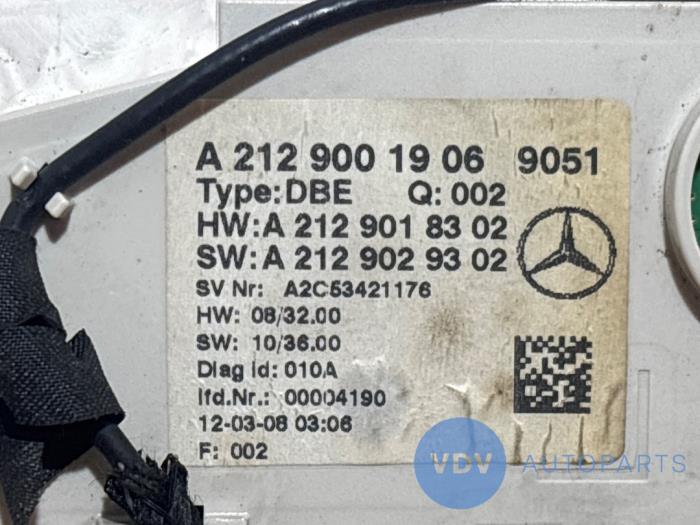 Oswietlenie wewnetrzne przód Mercedes CLS-Klasse