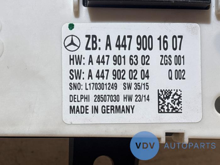 Komfort-Modul Mercedes Vito