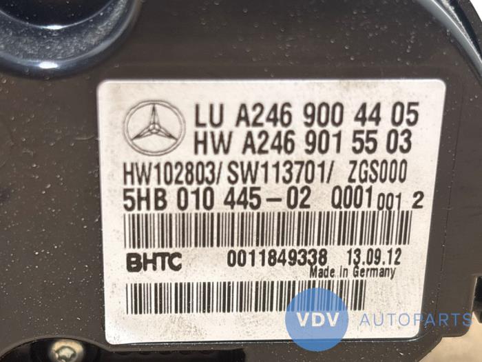 Panneau de commandes chauffage Mercedes B-Klasse