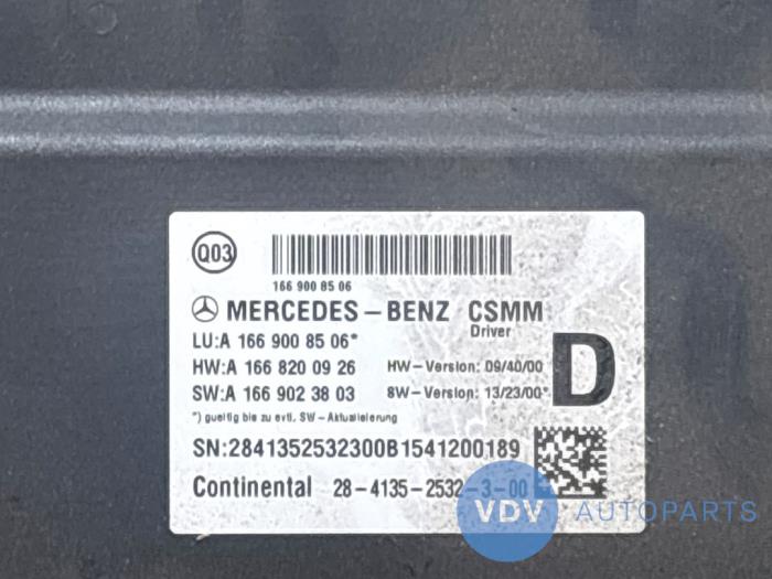 Seat computer Mercedes ML-Klasse