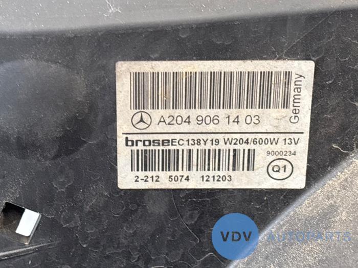 Motorkoeling ventilator Mercedes CLS-Klasse