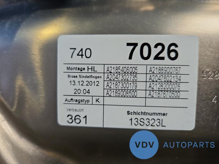 Tür 4-türig links hinten Mercedes CLS-Klasse