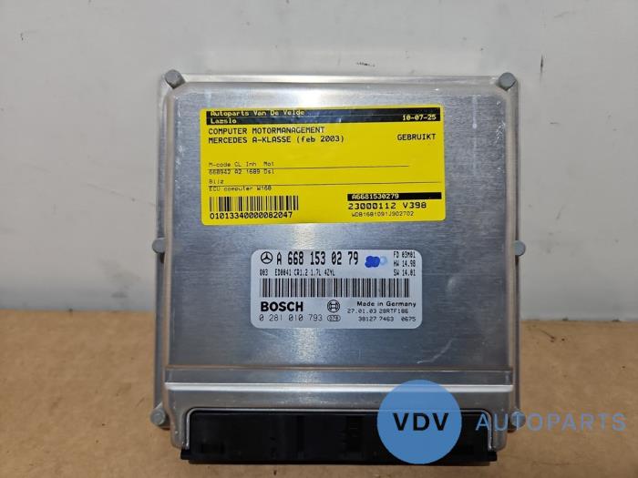 Komputer sterowania silnika Mercedes A-Klasse
