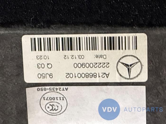 Coffre tapis Mercedes CLS-Klasse