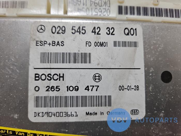 Esp computer Mercedes A-Klasse