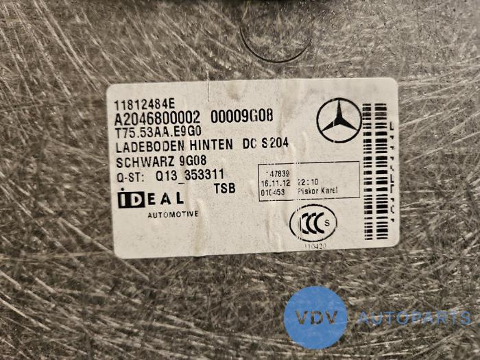 Boot mat Mercedes C-Klasse